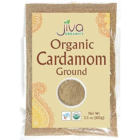 Jiva Organics Organic Ground Cardamom Powder Cover