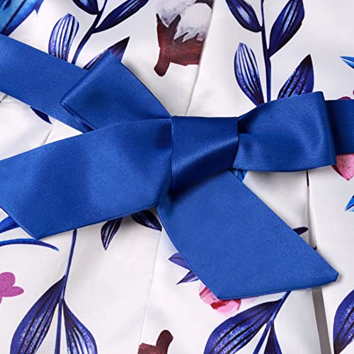 Cichic Girls Dresses For Party Kids Wedding Birthday Elegant Flower Girls Dress Prom Ball Gown 5-6 Years Blue #TOP5