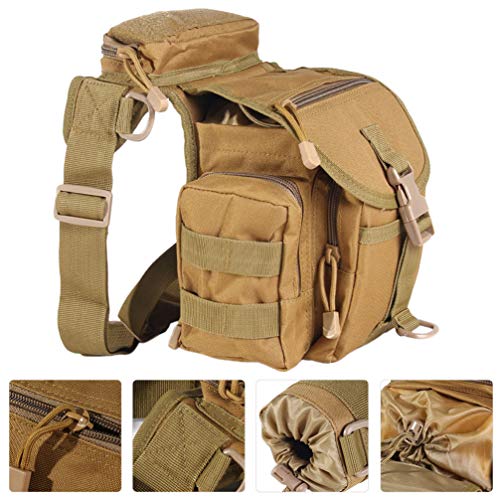 BESPORTBLE Mochila Tática Mochila de Acampamento Militar Táticas à Prova D'água Bolsas de Tecido Ox