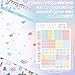 BESARME Seasonal Planner Stickers, 1000+ Calendar Stickers Monthly Holiday Sticker for Women Adults Scrapbook Sticker for Calendar Journaling Valentine's Day Gifts