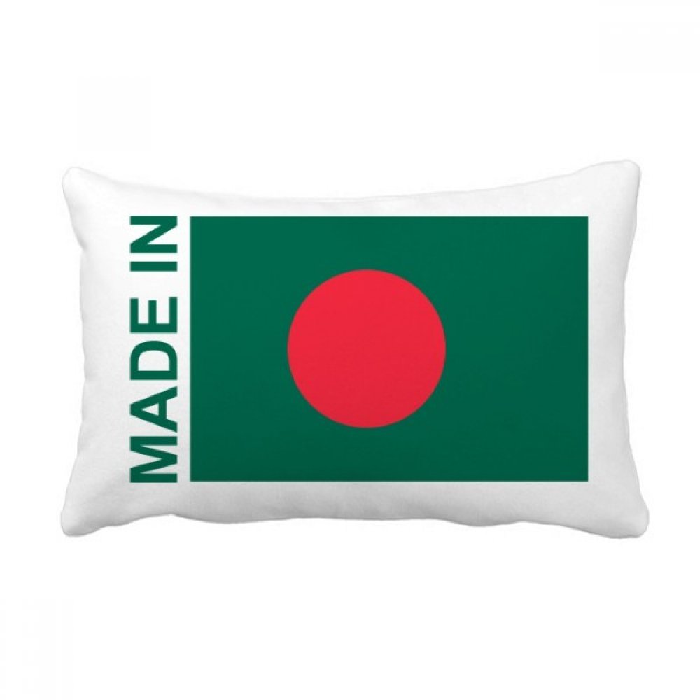 Coussin Bangladesh oreiller lombaire idée cadeau originale pour déco de canapé