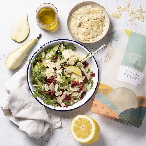 Wholefood Earth Flaked Almonds 500 g | GMO Free | High Fibre | Source of Protein - Image 2