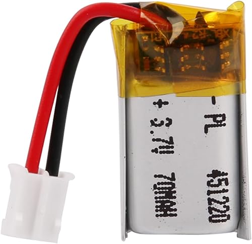 Miniatura 29 de 3.7V 200mAh 602025 Batería Lipo Recargable de Polímero de Iones de Litio con Conector PH2.0mm JST