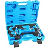 TECPO 300130 Motor Einstellwerkzeug Satz Steuerkette Arretierung Werkzeug Kompatibel mit BMW N47 N47S N57 N57S