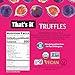 That's it Organic Dark Chocolate & Fig Truffles. 100% Plant-Based, Vegan, Gluten-Free, All Natural (3 Pack)