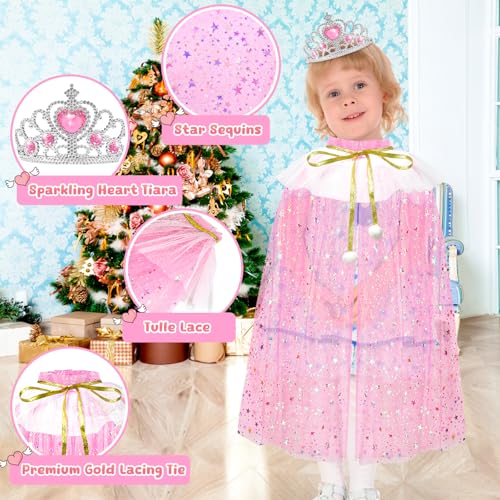 Vestido de Princesa para Niñas EULRGAUS Set miniatura 6