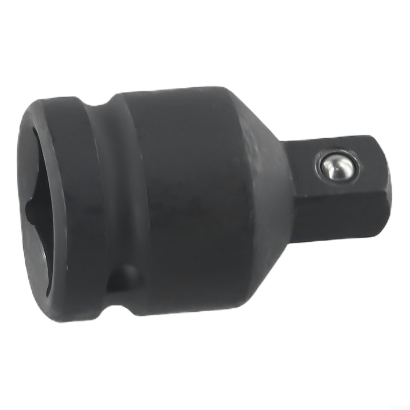 Zestaw adapterów nasadowych ze stali chromowanej 1/4" 3/8" 1/2" 3/4" Konwerter klucza pneumatycznego z grzechotką, czarny