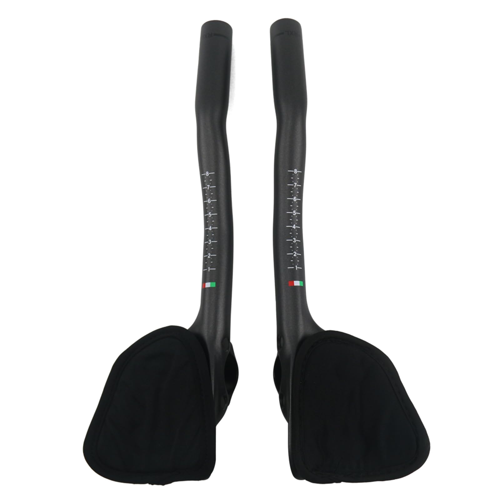 prolongateur velo triathlon 31.8mm RXL SL prolongateur velo carbone 340mm UD mat noir aero bar prolongateur velo route | Guidon de triathlon en fibre de carbone noir 1-1/4" aérobar