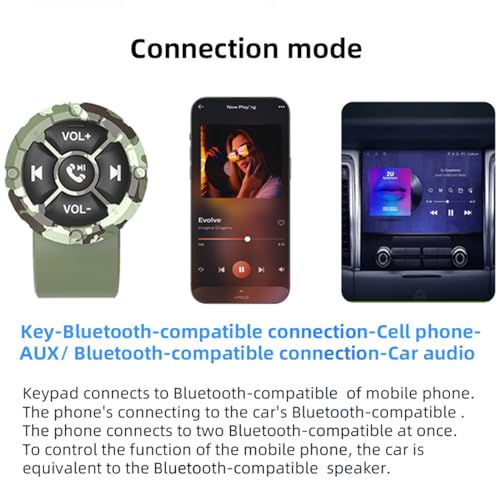 Control remoto Bluetooth universal para barcos y vehículos con diseño estanco verde 2