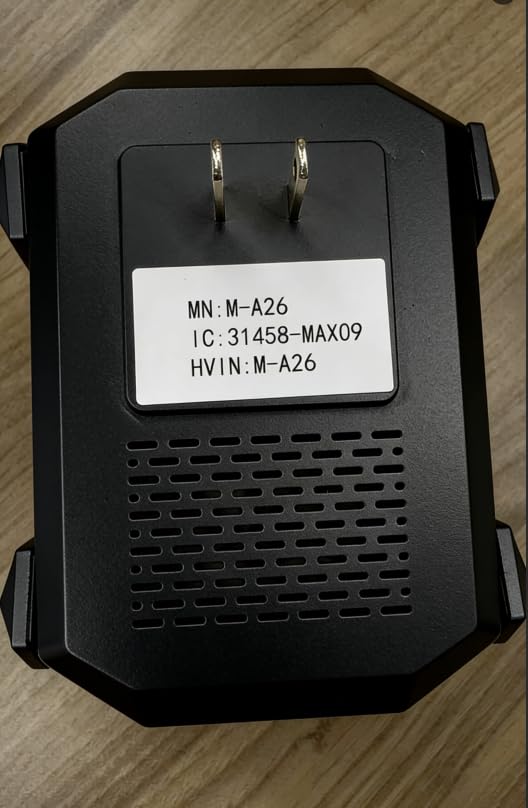 Image of 2026 AX3000 WiFi 6 Extender, WiFi Extender Signal Booster, Long Range WiFi Booster with Gigabit Ethernet Port, Access Point, Dual Band (2.4G /5.8G)，No Required App, Easy Setup and Faster Speed (Black)