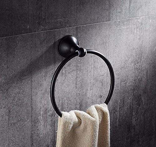 Porte-serviettes mural compact pour éviter le linge humide au sol de la salle de bain