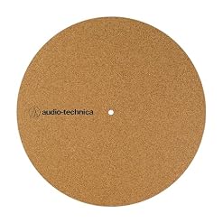 Audio-Technica at-SMC1 Cork Turntable and Record Player Slipmat for Reduced Resonance, Clearer Sound, 1.6 mm Thick - Les Beatles, Paul McCartney, John Lennon, RIngo Starr, George Harrison