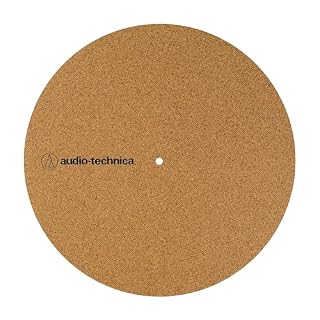 Audio-Technica at-SMC1 Cork Turntable and Record Player Slipmat for Reduced Resonance, Clearer Sound, 1.6 mm Thick - Les Beatles, Paul McCartney, John Lennon, RIngo Starr, George Harrison