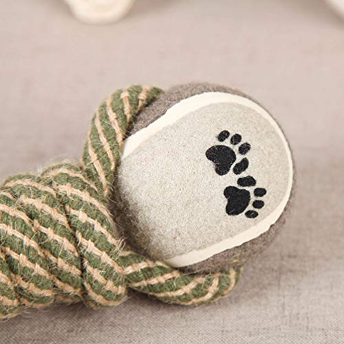 Brinquedo de mastigar para cães da POPETPOP com corda de nó para filhotes de cachorrinhos em formato