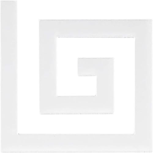 Miniatura 8 de Adhesivo de espejo de línea de cintura de 2.0 x 2.0 in, calcomanías de pared acrílicas modernas para sala de estar, techo, fondo de TV (plateado),