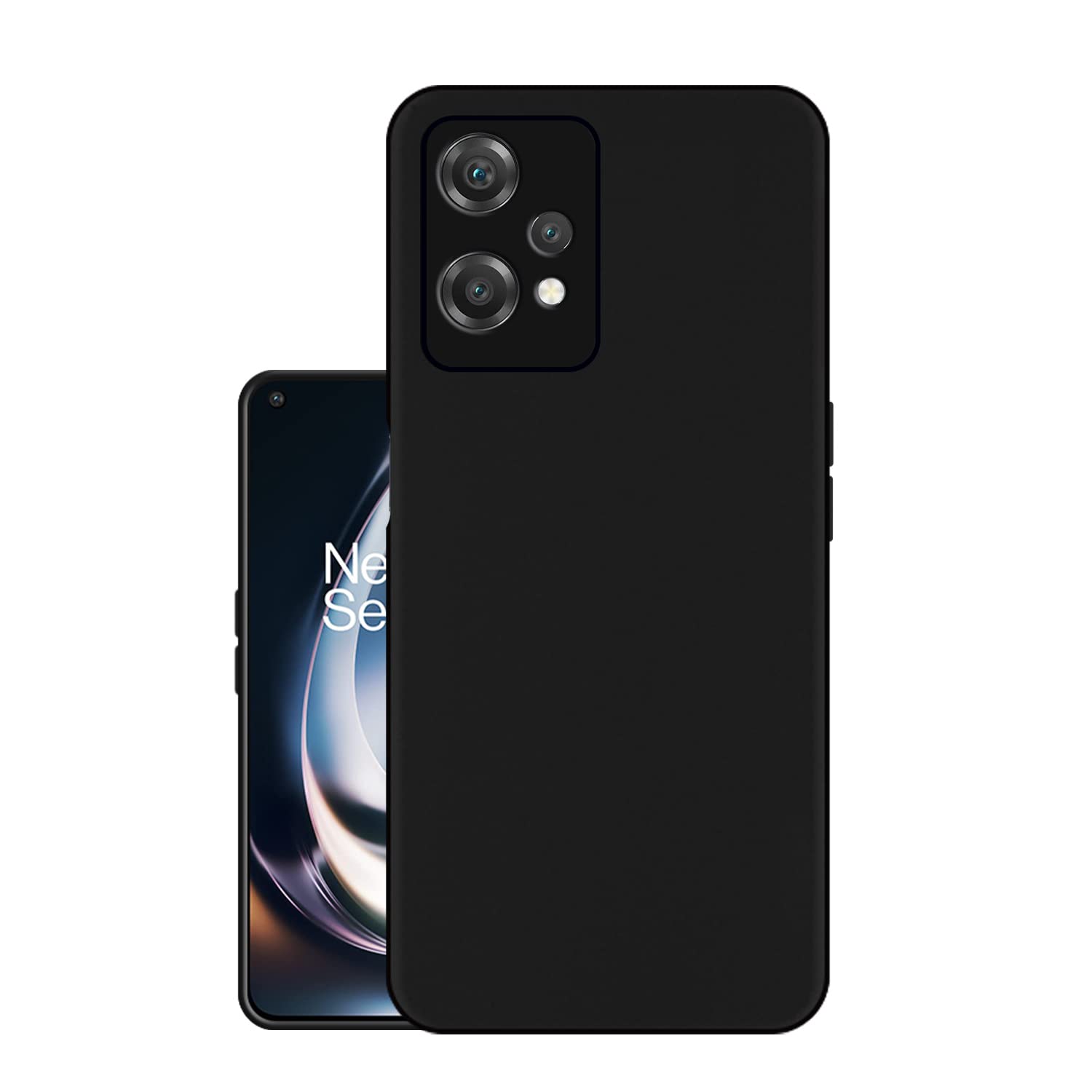 Hello Zone Exclusive Matte Finish Soft Back Case Cover for OnePlus Nord CE 2 Lite 5G - Black (Rubber) (B09ZDN9MMN) Amazon Price History, Amazon Price Tracker