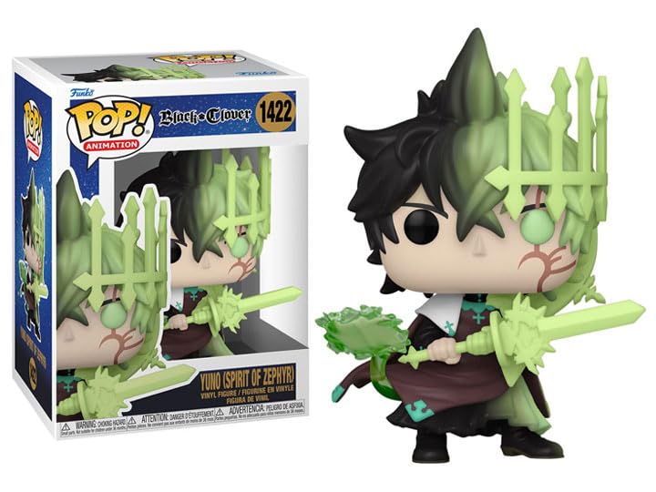 Amazon.com: Funko Pop Black Clover + Protector: Anime Pop
