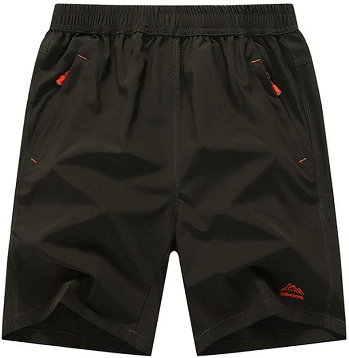 クイックドライスイムトランクス トランクスビーチズボンフィットショーツとビーチのショートパンツサマービーチズボン 伸縮性ウエスト (