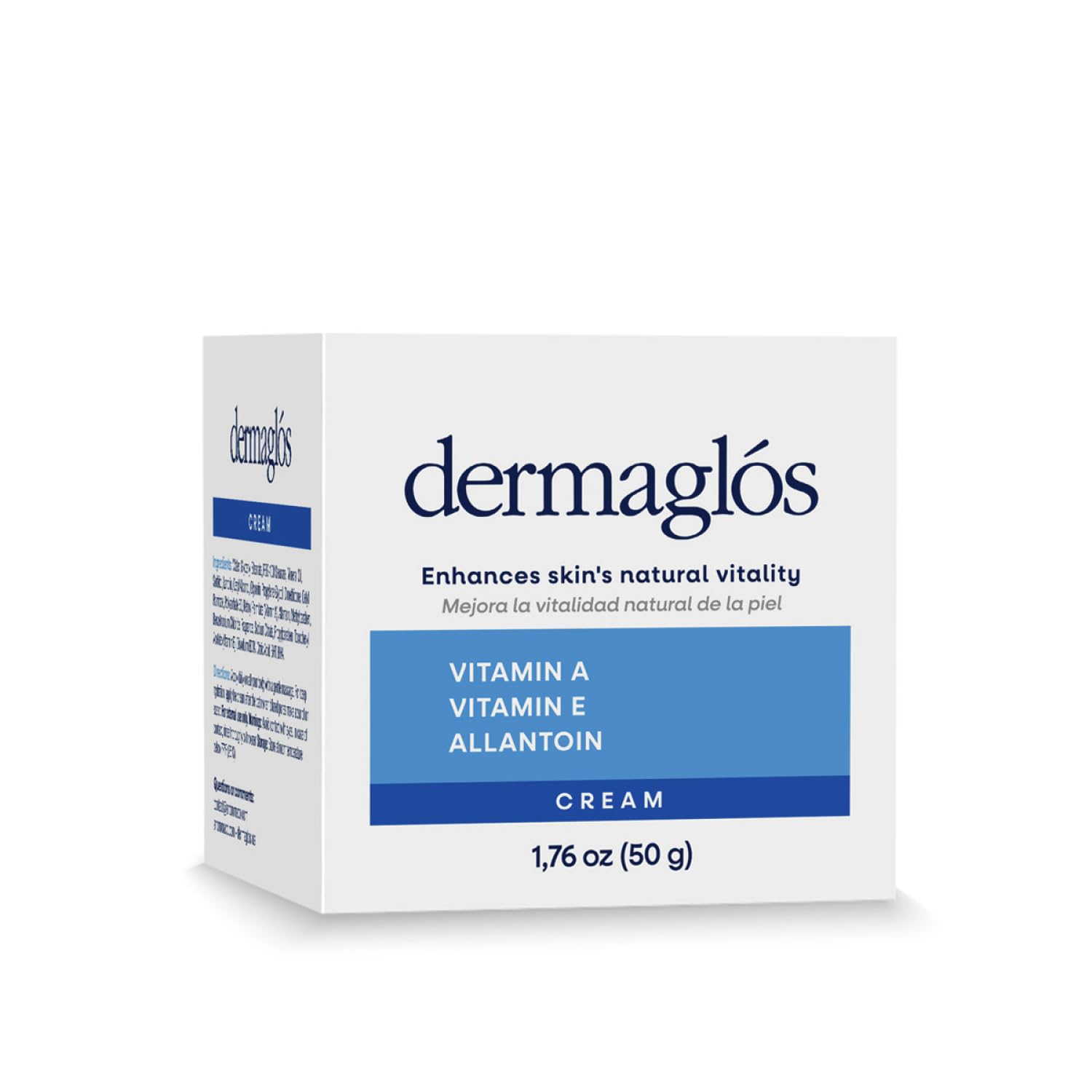 Dermaglos 2-pack Moisturizing Cream | Vitamin A (Retinoids), Vitamin E & Allantoin | Moisturizer for Wrinkles, Stretch Mark Prevention, Tattoo Aftercare, Scar cream, Anti-Aging | 1,76 oz - Image 4