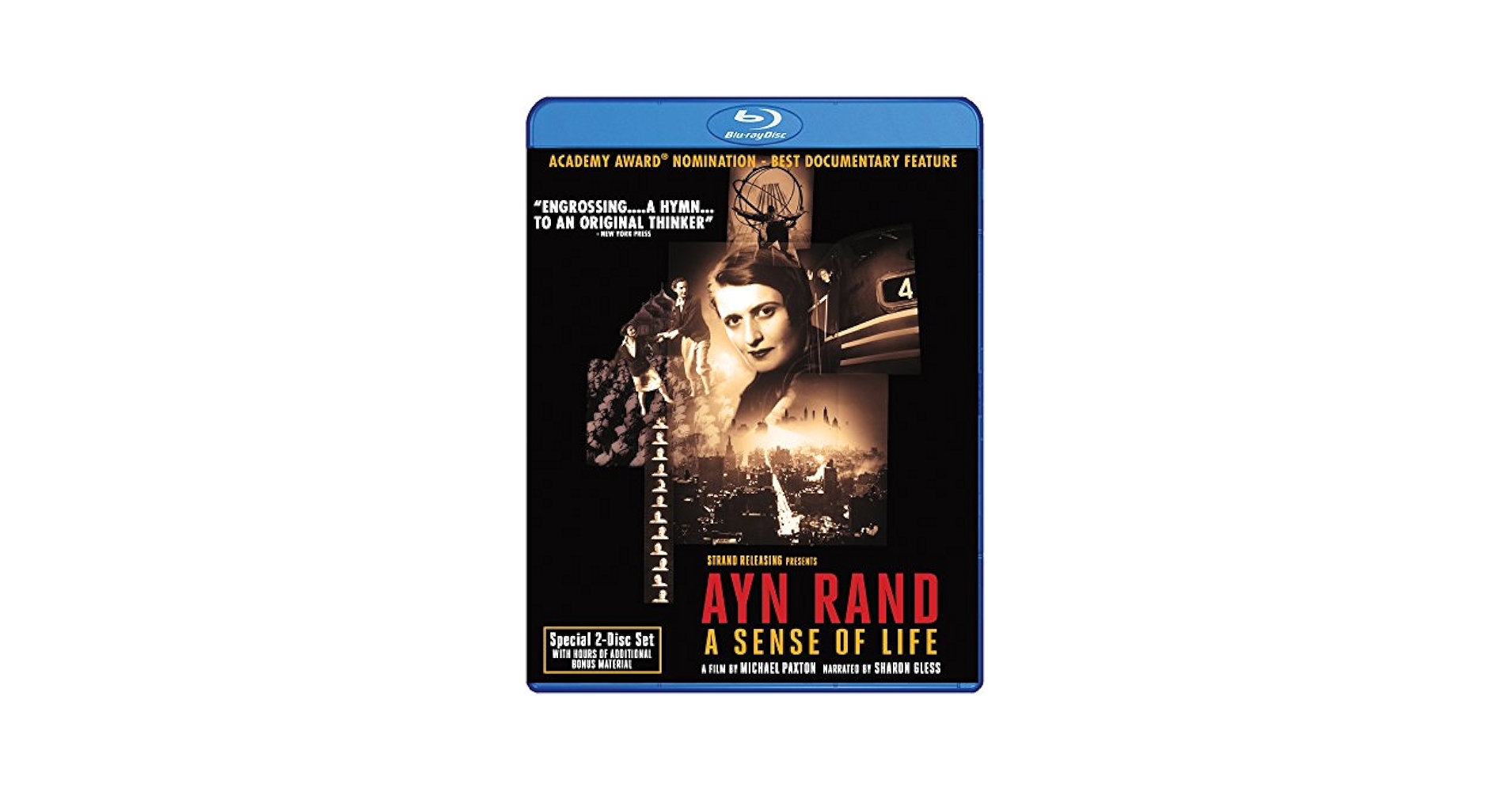 中古】【非常に良い】Ayn Rand: A Sense of Life [DVD] 1996 車