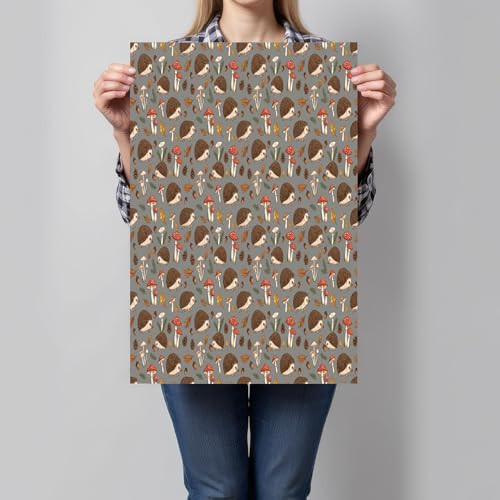 Toile forêt rétro GDJSMIN 70x100 cm pour masquer un mur vide avec poésie et douceur