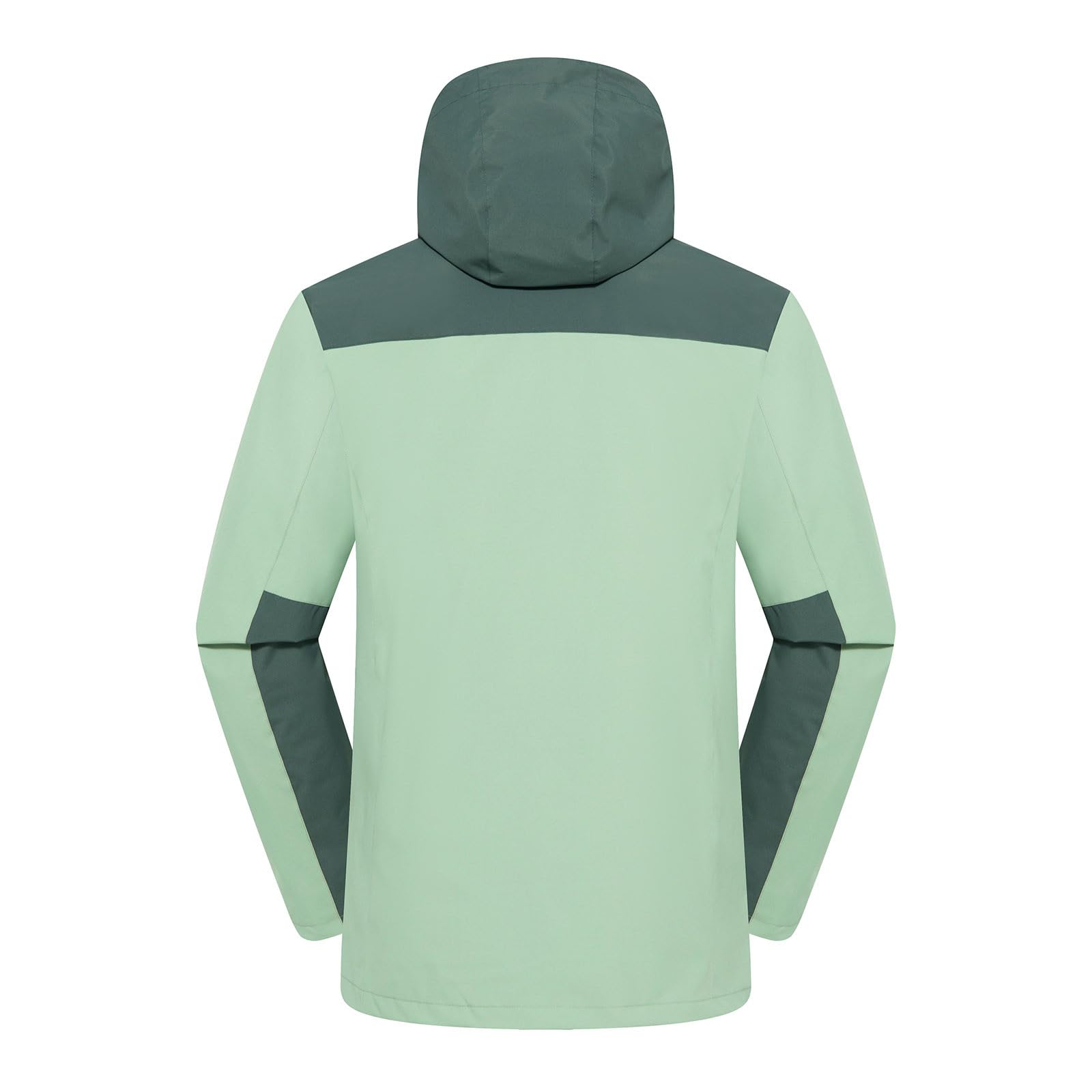 Générique Veste 3 en 1 Homme Polaire Amovible, Bicolore, Imperméable Coupe Vent, Multi Poches, Idéal Randonnée Alpinisme Travail