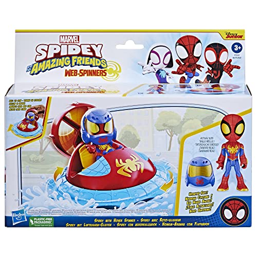 Spidey Et Ses Amis Extraordinaires Web Spinners Spidey Avec Roto Glisseur - vue 5