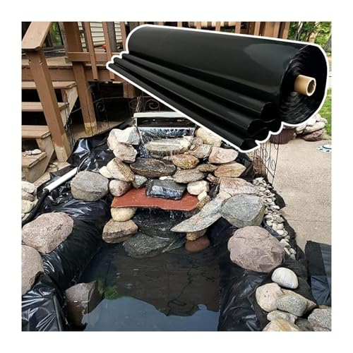 XUEHONG001 Revestimientos Flexibles para Estanques, HDPE Piscinas Membrana Base Protectora, Resistente Desgarro Plegable Impermeable Pieles Estanque, Agua Jardines Fuentes Película