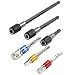 Breynet Socket bit Extension Bar Hex Shank Adapter Drill Nut Driver Power Drill Bit Repair Tools Kit Set 1/4" 3/8" 1/2" + 1/4 Hex Quick Release Magnetic Screwdriver Drill Bit Holder Extension Set