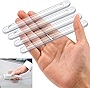 Ouzorp 4PCS Car Transparent Door Bumper Clear PVC Door Stopper Wall Protector Car Door Protector Wall Bumper Guard Strip Door Protector Strip for Car