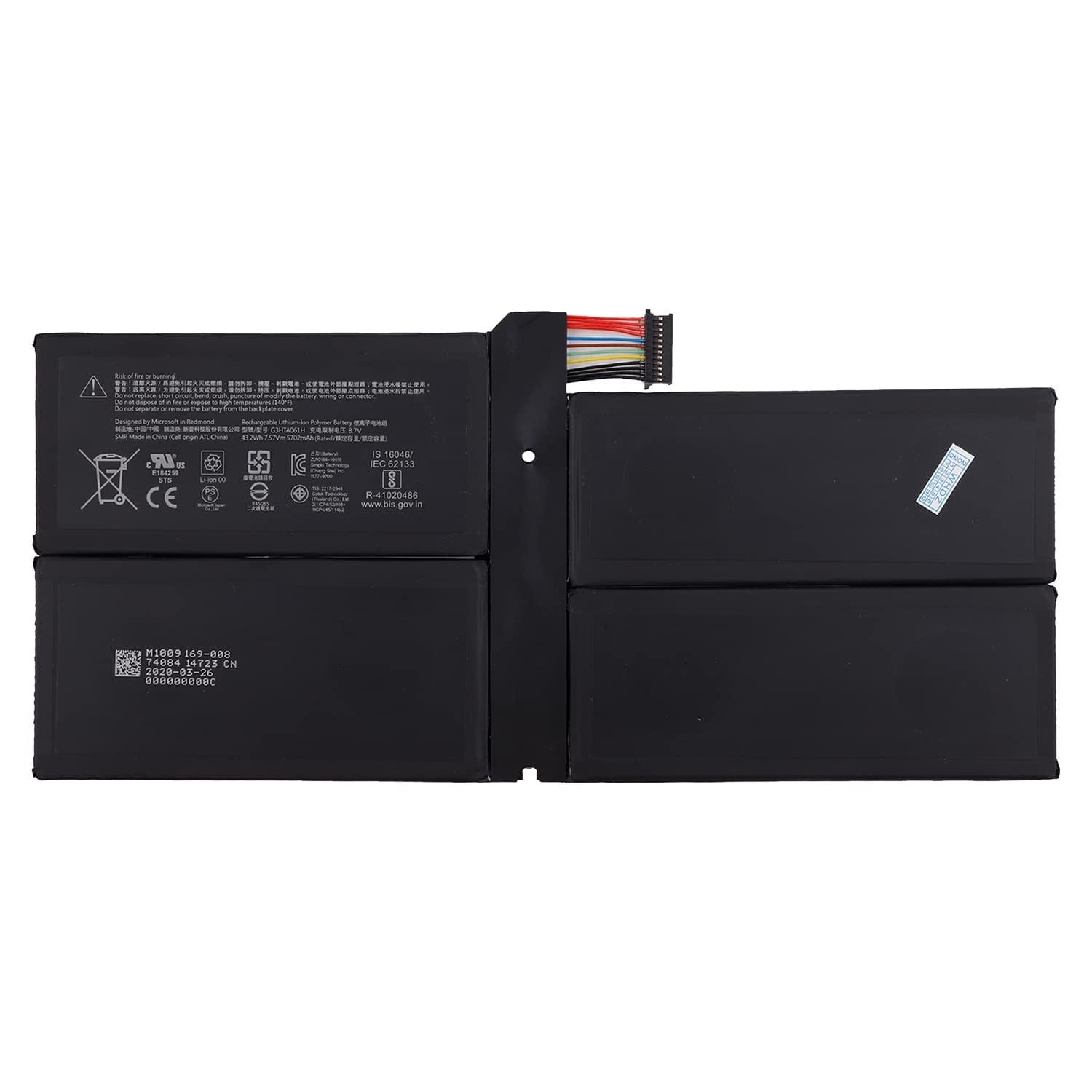 Amazon.com: Duotipa New G3HTA061H Laptop Battery Compatible with