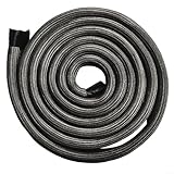 【2 m de long】Cette corde de poêle mesure 2 mètres de long, offrant une couverture suffisante pour diverses applications telles que les cuisinières domestiques, les fours de cuisson et les cheminées.