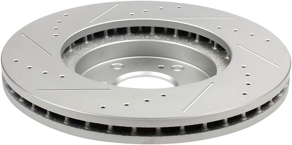 cciyu Front Brake Kits - 2 Brake Rotors & 4 Ceramic Pads fit 2001-2002 For Acura MDX 1999-2004 For Honda Odyssey