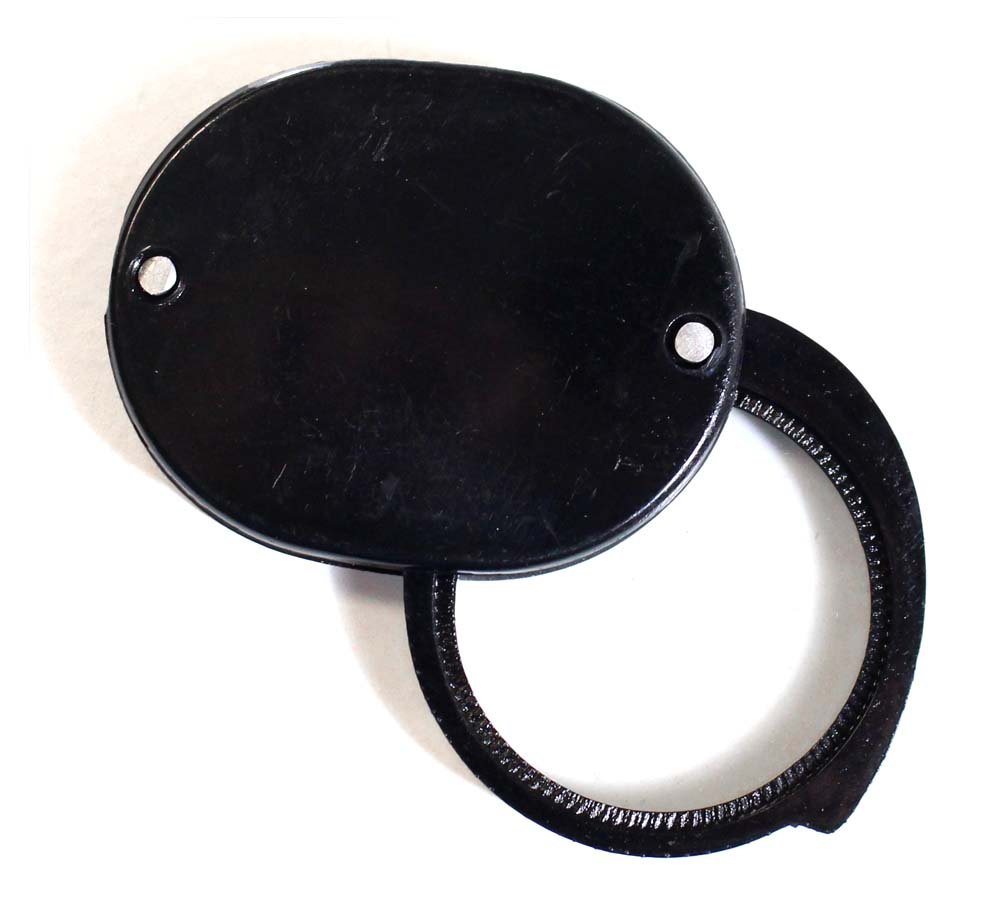 Diamond Visions Max Force 08-1219 Dual LED 3X Handheld Magnifier in Assorted Colors (1 Magnifier)