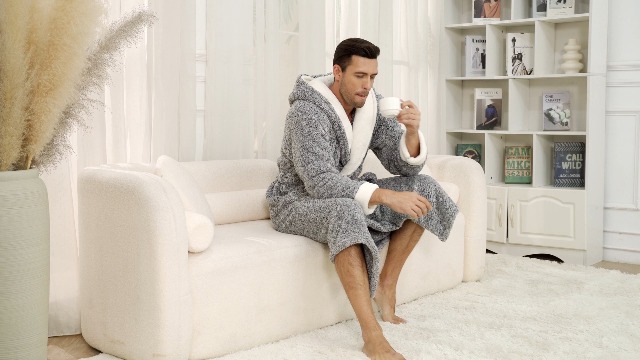 Bata Con Capucha, Polar Suave Crudo La Redoute Collections | La Redoute