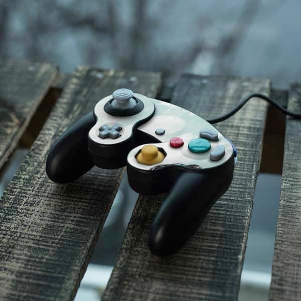 Skinit Decal Gaming Skin Compatible with Nintendo Gamecube Controller - Officially Licensed Disney Princess Jasmine Sketch Design