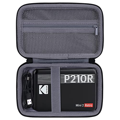 co2CREA Hart Reise Schutz Hülle für Kodak Mini Shot 2 Retro C210/P210/HD/Shot/PM210 Wireless Mobile Instant Fotodrucker, Nur Hülle