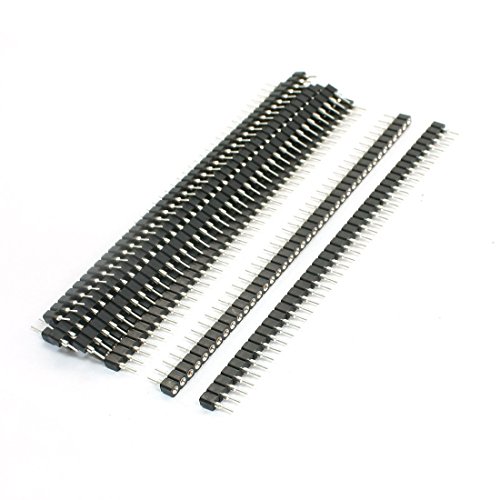 Aexit 10pcs Conector hembra recto 40 pines 2.54mm miniatura 1