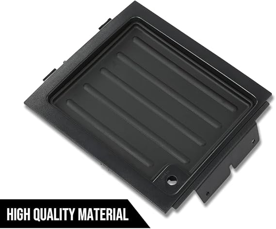 ANDPLAY Dash Upper Center Bezel Panel Trim Tray w/Aux Input, Black