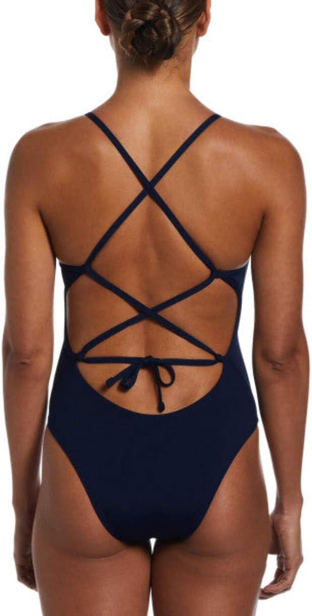 Nike Hydrastrong Lace-Up Tie Back One-Piece