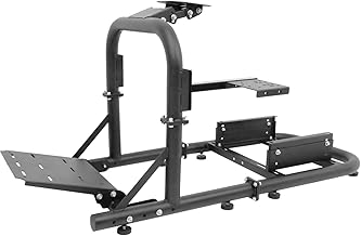 G920 G923 Pro Racing Wheel Stand/Simulator Cockpit Fits Logitech G25 G27 G29 Thrustmaster T300RS TX Fanatec PC XBOX ONE PS4/ Wheel Shifter Pedals Seat NOT Included