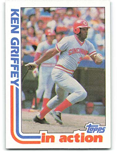 Baseball 1982 Topps #621 Ken Griffey Sr. IA VG Reds