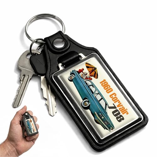 Image of Brotherhood Car Key Chain for Corvair - Classic Models Keychain for Men and Women Gift Key Ring