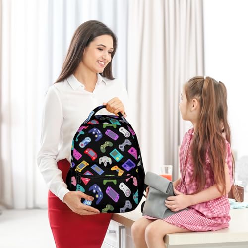 KOYI Mochila para meninos, mochila escolar de gamer para meninos, para estudantes do ensino fundamen