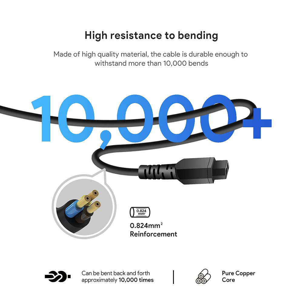 HKY 65W Alimentatore Universale Notebook Caricatore PC Portatile per HP Dell Asus Acer Lenovo Toshiba Samsung LG Medion Fujitsu Sony AC DC 18.5V-20V Adattatore con 15 Connettori e 1 Cavo 3M