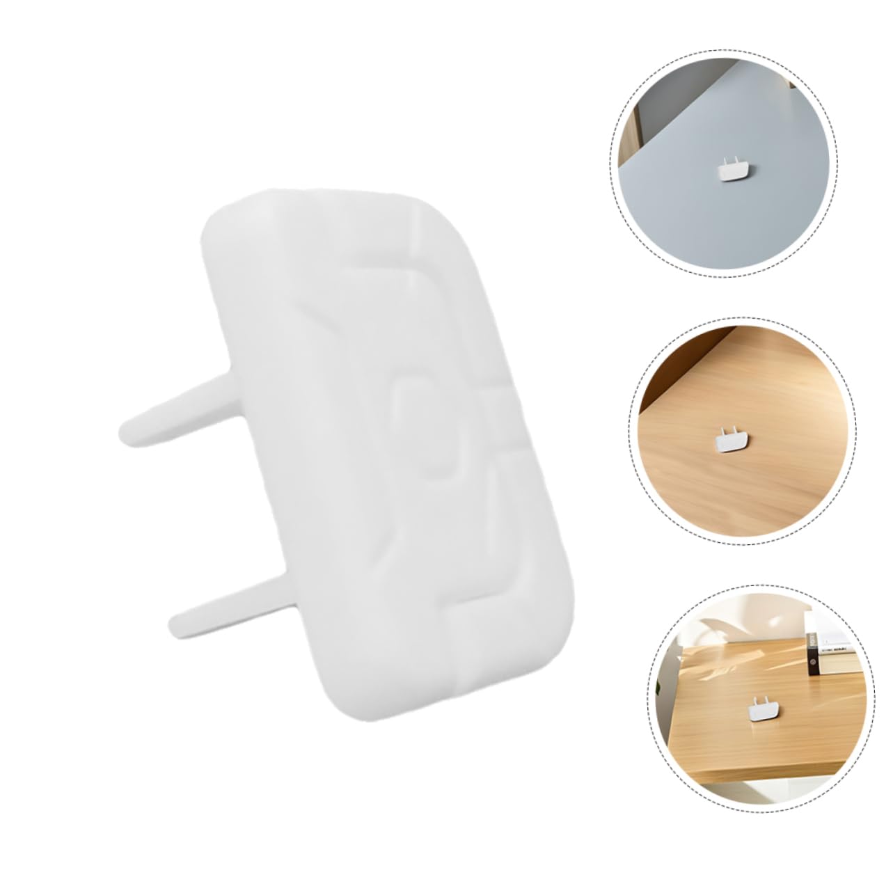 Toyvian 60pcs Outlet Covers Hidden Design Protectors for Electrical Sockets -electrocution Safety Caps for Boy Girl Easy Installation for Home Use
