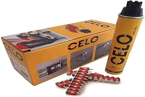 Celo Premiumnagel Force ONE - Stahlnägel XHA 3x22 + Gaskartusche - 800 Nägel