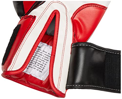 Ringside Pro Style Boxing Training Gloves Kickboxing Muay Thai Gel Sparring Punching Bag Mitts, Large/X-Large, Black/Red #TOP1