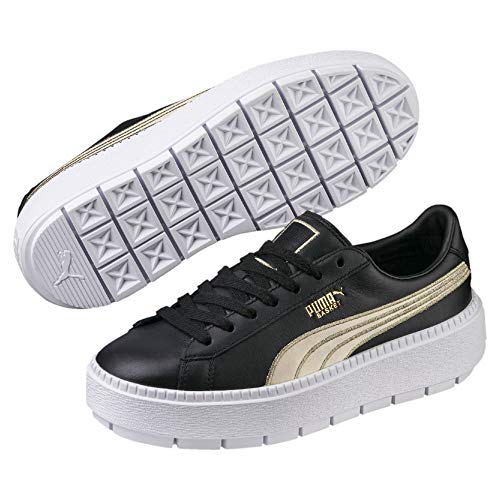 Puma, Donna, Platform Trace Varsity, Pelle
