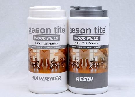 aeson tite WOOD Primer wood crack filler Epoxy Resin & Hardener : A Fine Tech Product